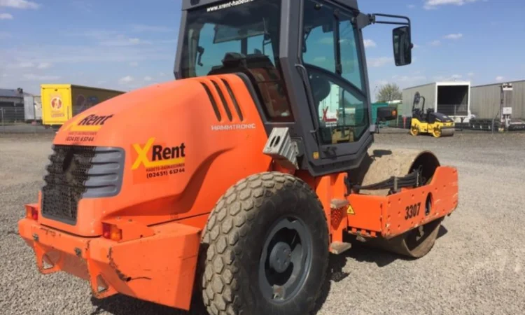 Каток грунтовый Hamm 3307 HT - фото № 4