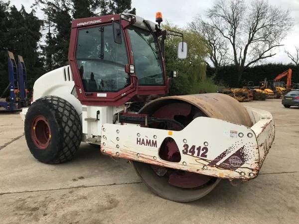 Каток грунтовый Hamm 3412HT - фото № 1