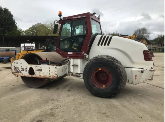 Каток грунтовый Hamm 3412HT - фото № 5