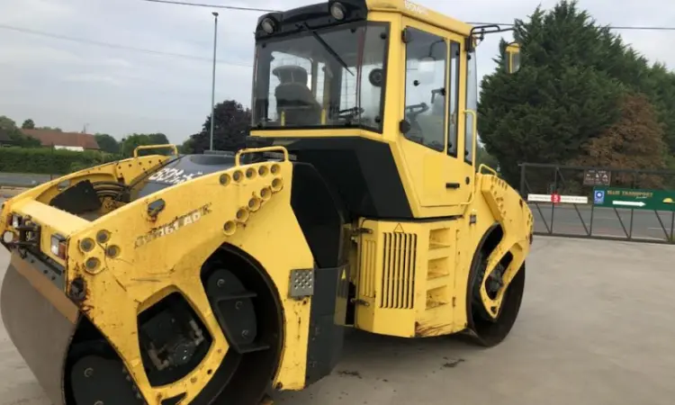 Комбинированный каток Bomag BW161 AD-4. Дорожный каток б/у - фото № 1