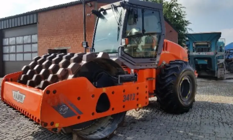 Грунтовый каток HAMM 3412 HT-p - фото № 1