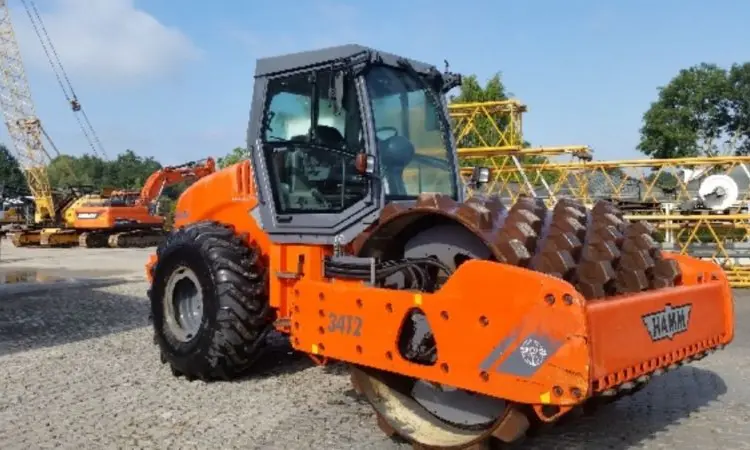 Грунтовый каток HAMM 3412 HT-p - фото № 3