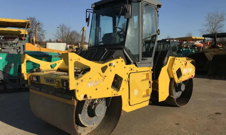 Тандемный каток Hamm HD 110 - фото № 1