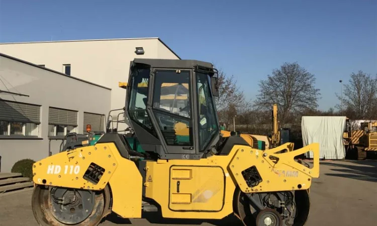 Тандемный каток Hamm HD 110 - фото № 2