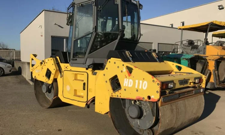 Тандемный каток Hamm HD 110 - фото № 3