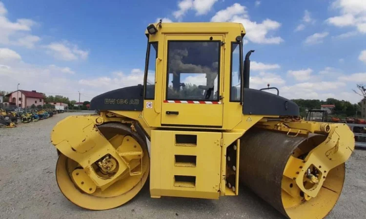Двухвальцовый каток Bomag BW 184 AD - фото № 4