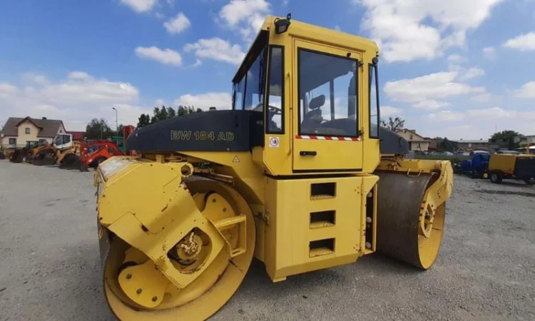 Двухвальцовый каток Bomag BW 184 AD - фото № 6