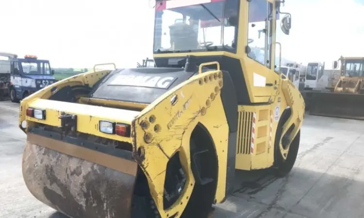 Комбинированный каток Bomag BW 161AD 4 - фото № 5