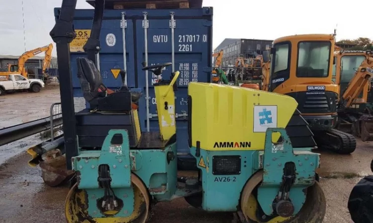 Тандемный каток Ammann AV 26-2 - фото № 5