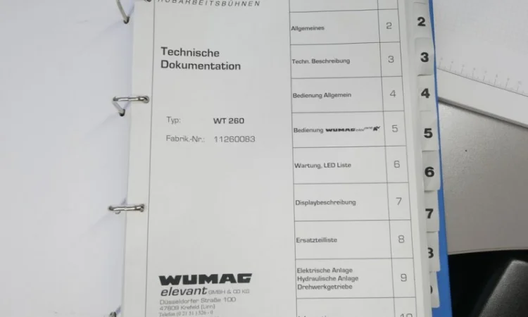 Автовишка Mercedes-Benz 814 Wumag WT260 26м - фото № 9