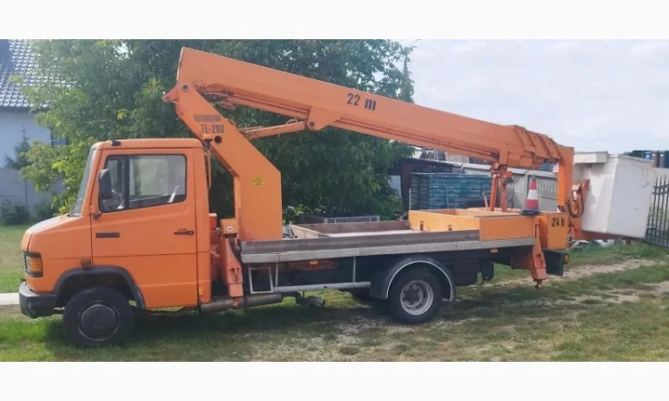 Автовишка Mercedes-Benz 609 вишка Ruthmann TL200 робоча висота 22м - фото № 2