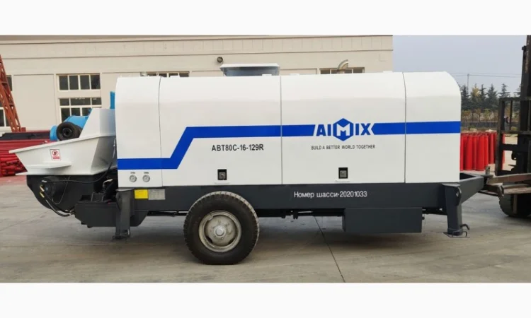 Продам Бетононасос стационарный ABT40- 40 м3/час подача до 500 метров - фото № 1