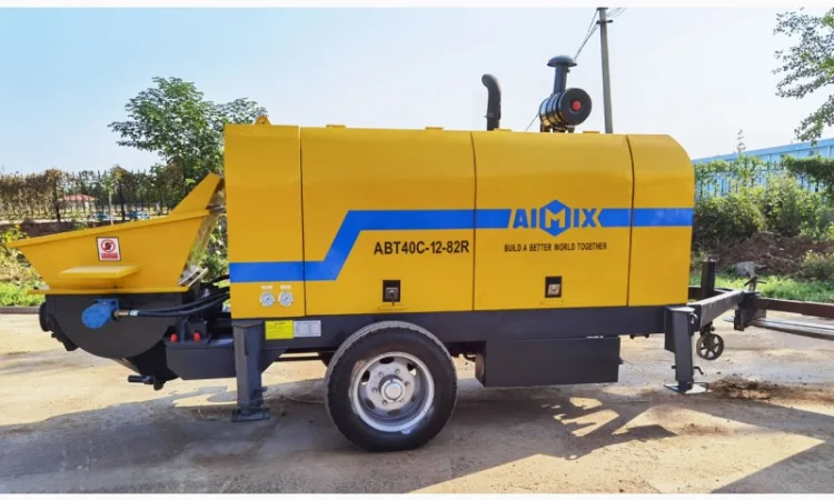 Продам Бетононасос стационарный ABT40- 40 м3/час подача до 500 метров - фото № 7