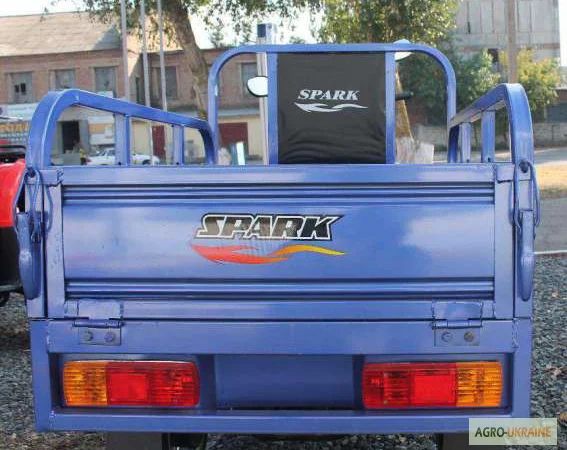 Грузовой мотоцикл (муравей) Spark SP110 TR-4. Самосвал. 260 кг - фото № 4