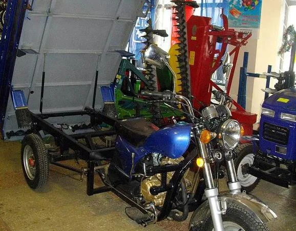 Грузовой мотоцикл ДТЗ МТ200-1 (самосвал). 13, 6 л.с. Лидер продаж - фото № 3