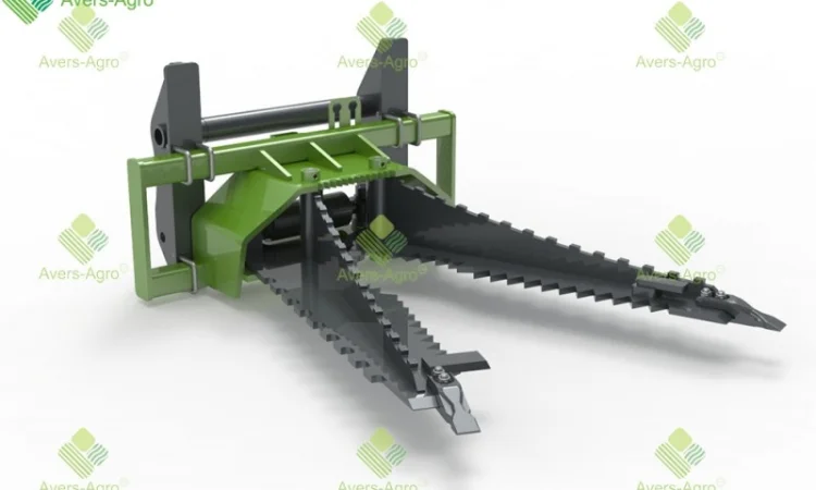 Корчеватель пней на телескопический погрузчик - фото № 1