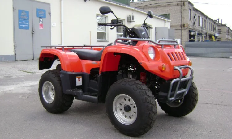 Квадроцикл AIE 4-CROSS 200, утилитарный прогулочный мотовездеход - фото № 1