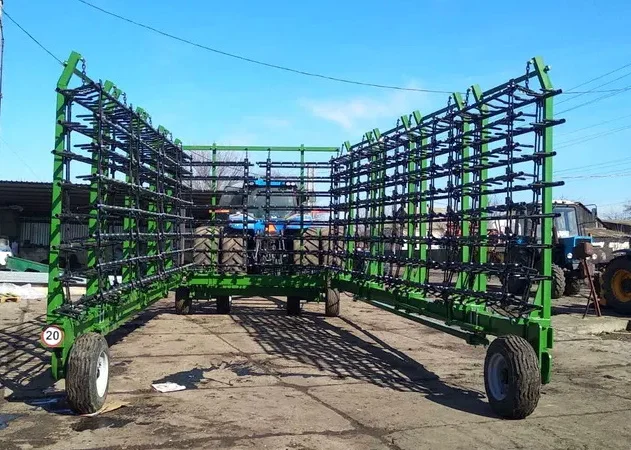 Борона зубова широкозахватна напівпричіпна БШЗН від виробника - фото № 2