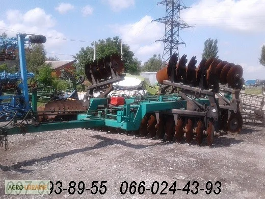 Борона дисковая Солоха БГР-6.7 б/у - фото № 2