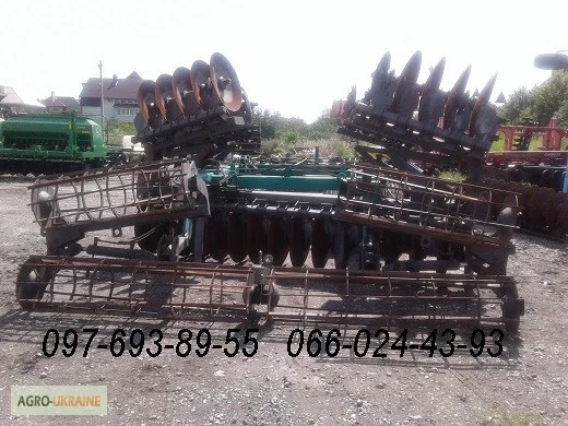 Борона дисковая Солоха БГР-6.7 б/у - фото № 5