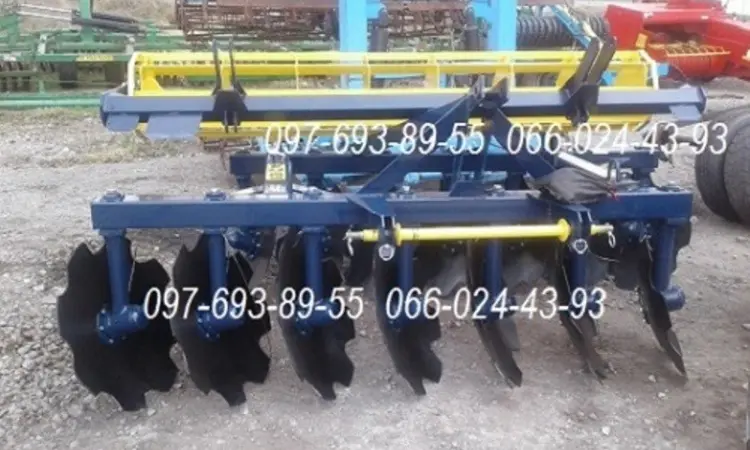 Прицепная борона АГД 2.5Н. Навесная борона АГД 2.5 - фото № 1