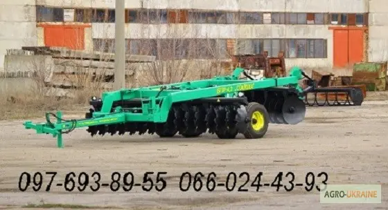 Борона дисковая Солоха БГР-4.2 с катком - фото № 1