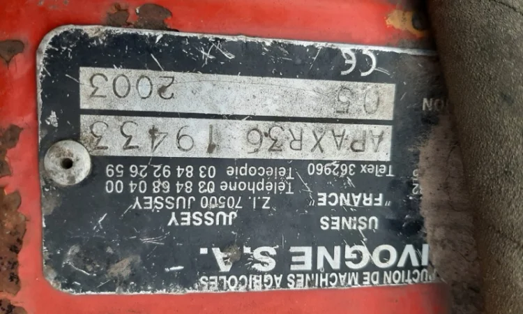 Тяжелая дисковая борона Quivogne APAXR 36 - фото № 18