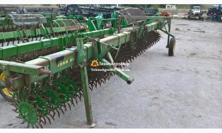 Ротационная борона John Deere 400 - 6 м - фото № 1