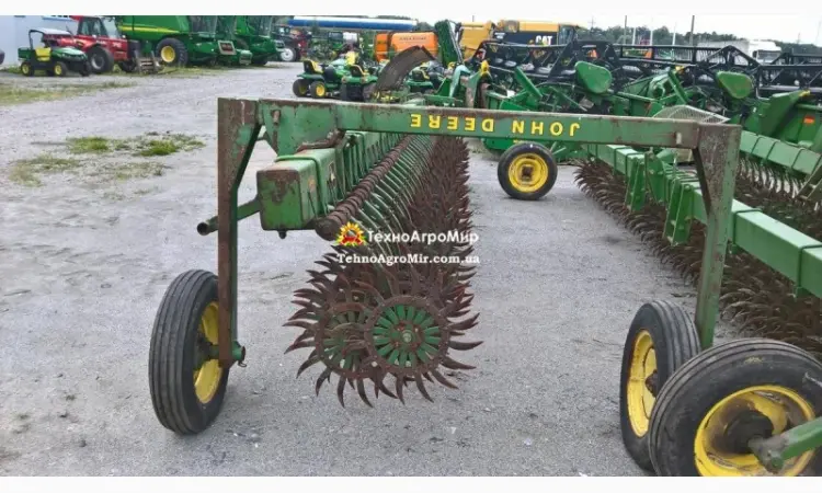 Ротационная борона John Deere 400 - 6 м - фото № 5