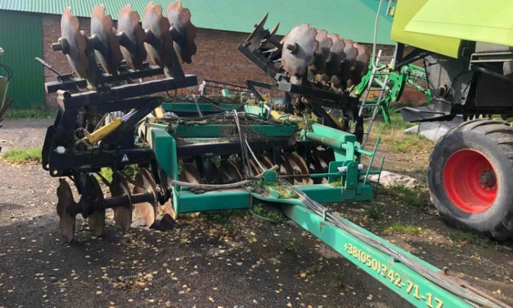 Борона причєпна дискова важка БГР-6.7 Солоха з катком Галєщіна - фото № 1