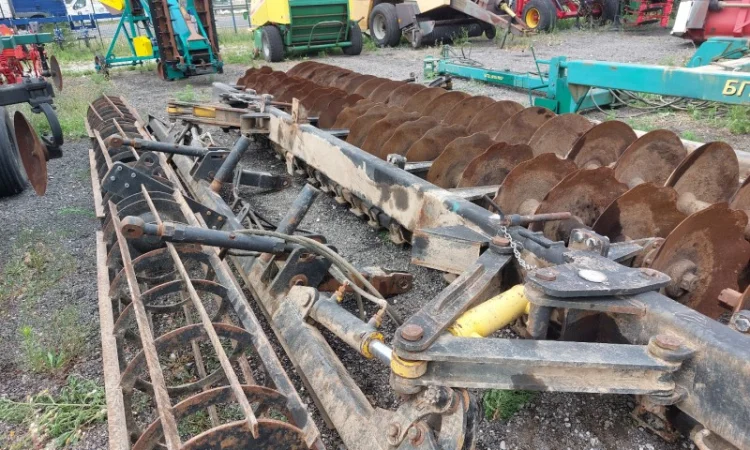Борона причєпна дискова важка БГР-6.7 Солоха з катком Галєщіна - фото № 8