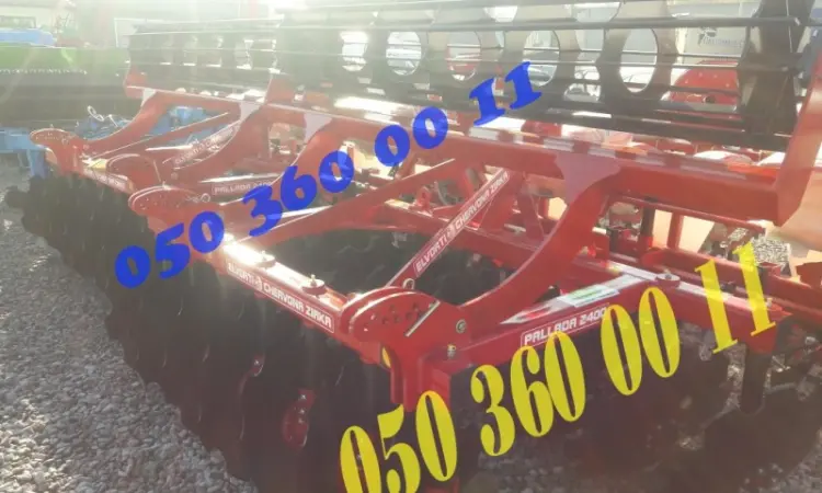 Новая борона-дископлуг Паллада 2400-3200 от завода Ельворти Агрегат почвообрабатывающий - фото № 1
