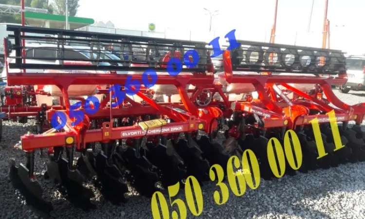 Новая борона-дископлуг Паллада 2400-3200 от завода Ельворти Агрегат почвообрабатывающий - фото № 3