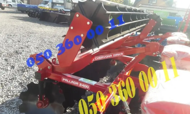 Новая борона-дископлуг Паллада 2400-3200 от завода Ельворти Агрегат почвообрабатывающий - фото № 4