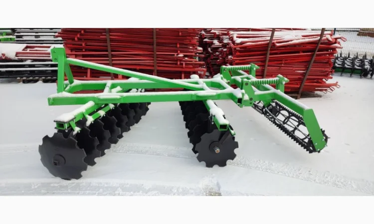 Борона дискова навісна БДН до трактора мтз. юмз 2, 2м (каток) - фото № 1