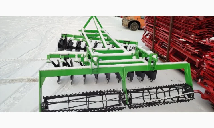 Польська дискова борона (усилена рама) 2, 0м- 2, 7м на МТЗ, ЮМЗ(каток) - фото № 1