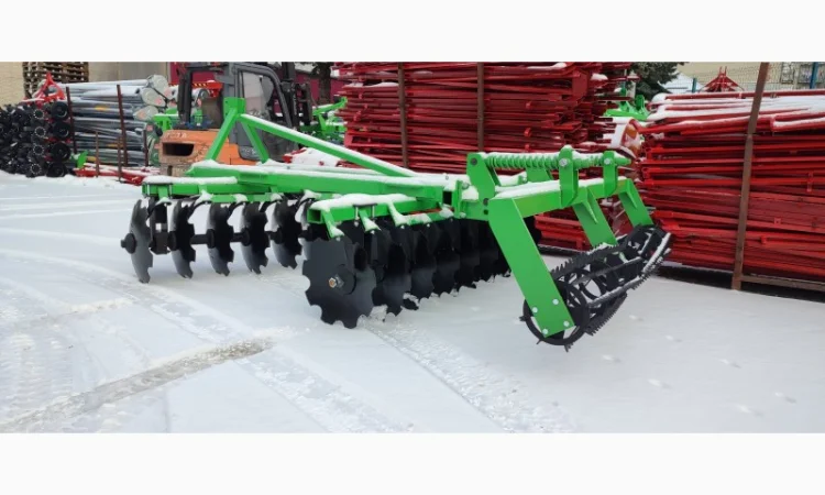 Навісна дискова борона всі розміри в асортименті 1, 3м - 3, 15м - фото № 1