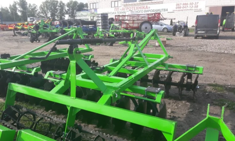 Борона на мінітрактор 1.8 м з катком - фото № 3