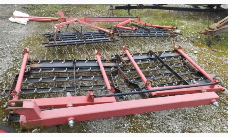 Борона пружинна штрігельна легка QUIVOGNE – 12м (Б/У) - фото № 7