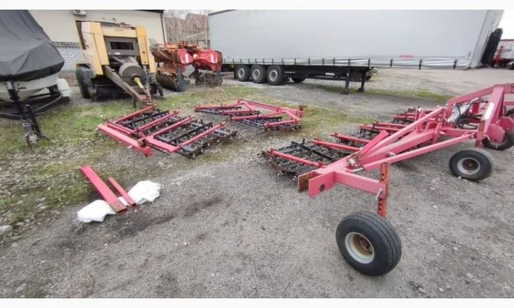 Борона пружинна штрігельна легка QUIVOGNE – 12м (Б/У) - фото № 9