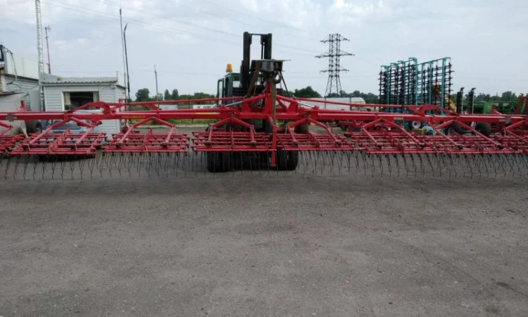 Борона пружинная штригель EINBÖCK Aerostsr 1200 12 м - фото № 1