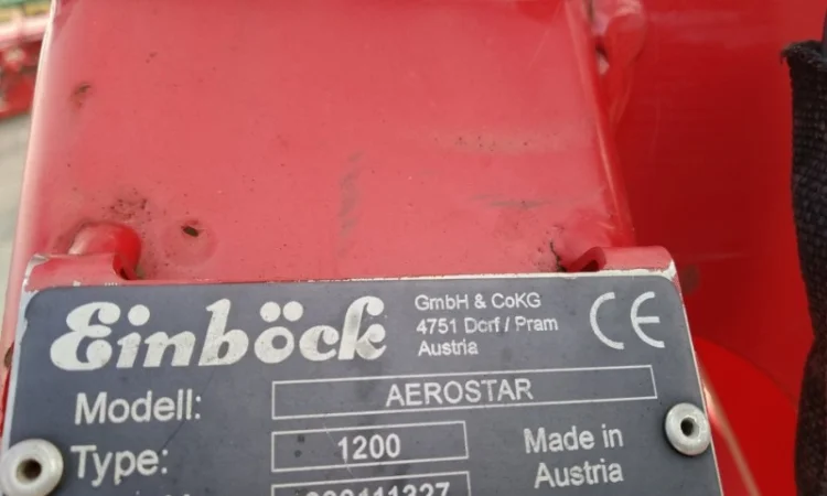 Борона пружинная штригель EINBÖCK Aerostsr 1200 12 м - фото № 3