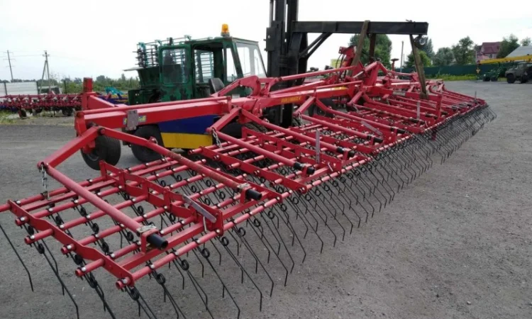 Борона пружинная штригель EINBÖCK Aerostsr 1200 12 м - фото № 4