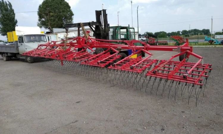 Борона пружинная штригель EINBÖCK Aerostsr 1200 12 м - фото № 5