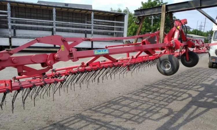 Борона пружинная штригель EINBÖCK Aerostsr 1200 12 м - фото № 7