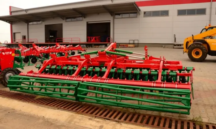 Дискова борона (СКЛАДНА) AGRO-MASZ BTH 4.0 м 5.0 м або 6.0 м - фото № 1