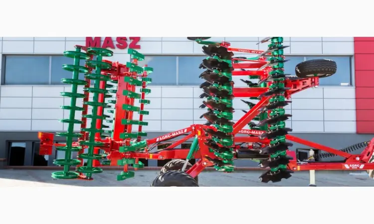 Важка причіпна дискова борона (СКЛАДНА) AGRO-MASZ BTCH 5.0 м або 6.0 м - фото № 3