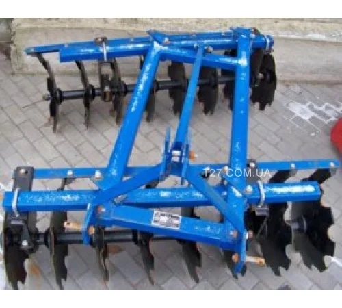 Борона 16-ти дисковая двухсекционная 1, 5 м (Китай) - фото № 1