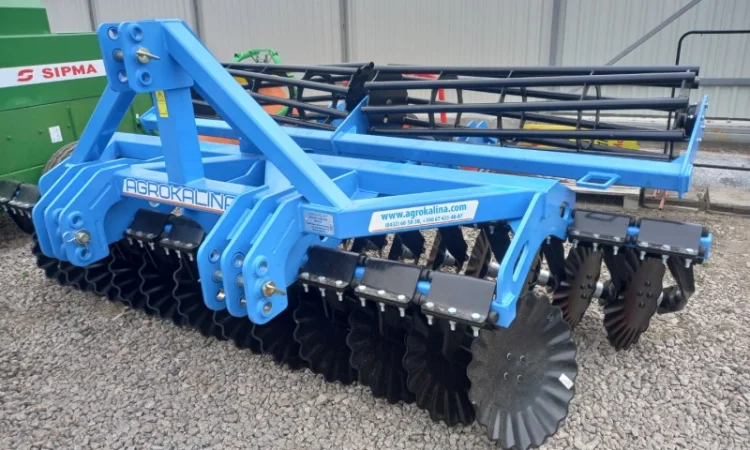 Дисковий лущильник DEFT 3, 0 навісний диск (560 мм.) (на резинових демпферах) - фото № 1