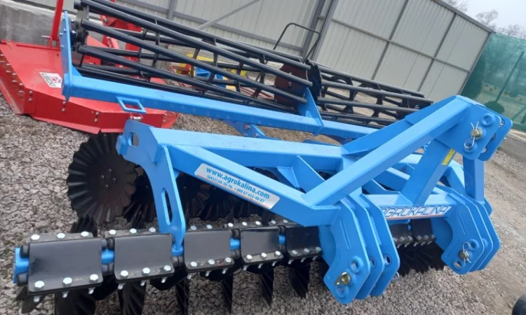 Дисковий лущильник DEFT 3, 0 навісний диск (560 мм.) (на резинових демпферах) - фото № 6